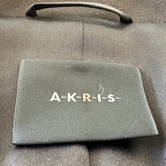 Akris Black Lace Bomber Jacket – Size 10 - Picture 2 of 6